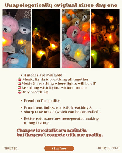 Cuddle Breathe Teddy Bear